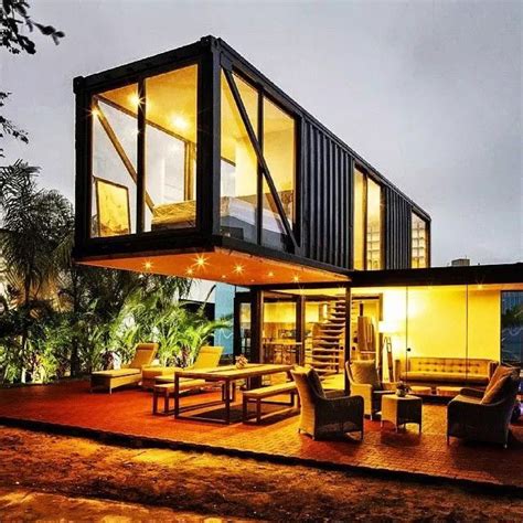 living in a steel box|living in a container house.